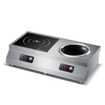 德玛仕 DEMASHI 商用电磁炉 IH-TC-100A2 5000W 双头 大功率