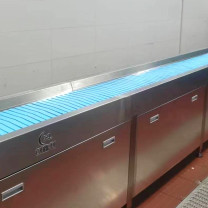 创鑫利 链板式餐具传送机 HY-CGCSJ 1000*550*800mm
