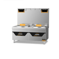 麦大厨 商用电磁炉双头矮汤炉 MDC-DCB5-SD10Q