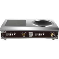 圣托 Shentop 商用电磁炉 DCA01 5kw 旋钮款+配一锅 台式组合电磁炉