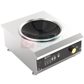 圣托 Shentop 商用电磁炉 DCA03 5kw 旋钮款+配一锅 台式凹面电磁炉