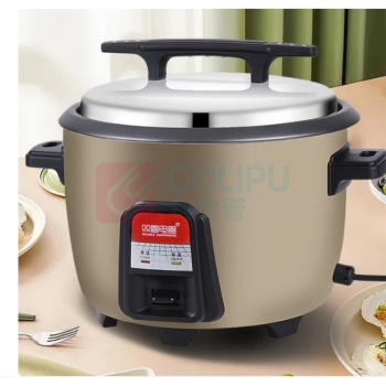 双喜 商用电饭锅 DF-130LJYR 13L 2000W 高度:42cm 商用大容量电饭煲老式 电饭锅不粘内胆带蒸笼