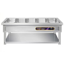 喜莱盛 不锈钢食品保温台 L1750×B600×H800mm 电机1500W AC220V