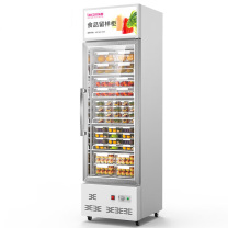 乐创 lecon 冷藏展示柜 LC-GD-SVC210 直冷 单门 201-300