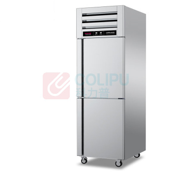 乐创 lecon 冰柜 LC-J-EMG02 双门 460L 无级 机械控温 直冷 (银色)