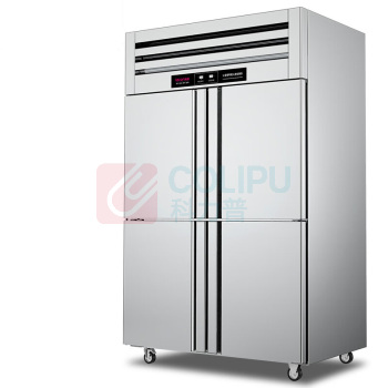 乐创 lecon 冰柜 LC-J-SMG03 四门 960L 无级 机械控温 直冷 (银色)
