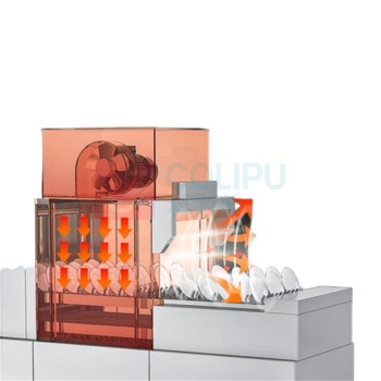 乐创 lecon 商用洗碗机长龙式 L-JG-DLBA5400 长5400mm宽860mm高2020mm