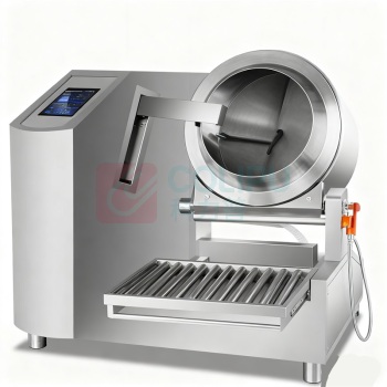 乐创 lecon 全自动炒菜机 LC-J-GQ60 1000mm*1580mm*1550mm 电动触屏摆臂喷料座地式