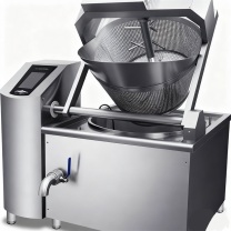 乐创 lecon 全自动炒菜机 LC-J-PZJ120 1900mm*1700mm*2250mm 语音菜单自动搅拌喷料