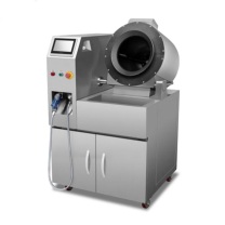乐创 lecon 全自动炒菜机 LC-J-GQ40R 800mm 1060mm 1600mm 电动触屏摆臂喷料座地式燃气炒菜机