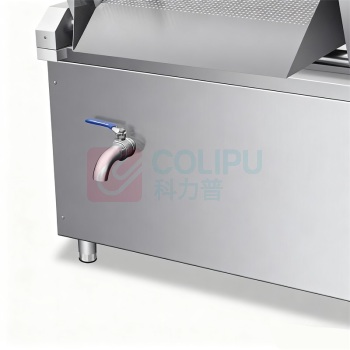 乐创 lecon 全自动炒菜机 LC-J-PZJ400 1700mm 1060mm 1770mm 语音菜单自动搅拌喷料电磁炒菜机 400L