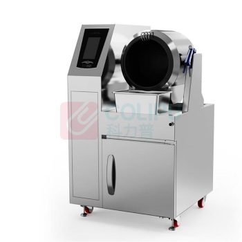 乐创 lecon 全自动炒菜机 LC-J-GQ36 850mm 850mm 1485mm 电动触屏喷料落地式电磁炒菜机Φ360mm