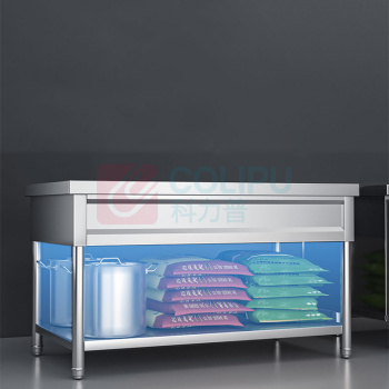 喜莱盛 商用保温售饭台 XLS-BGZCT07-115 平面款0.7mm厚