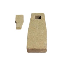 迈恻亦 电炉丁字砖 009尖头有孔 长120*宽50*厚20MM