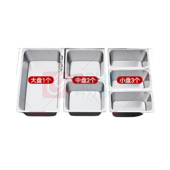 喜莱盛 保温快餐车 XLS-FT214GDZ 2.4米无配置