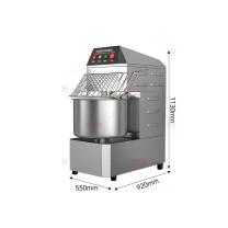 喜莱盛 和面机商用搅面机双速双动大型搅拌揉面机 YF-SD50