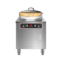 喜莱盛 不锈钢电饼铛 YXD-600 Φ560mm/3500W 商用电煎包机烙饼机全自动电饼炉酱香饼机