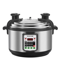 乐创 lecon 商用电饭煲 CY330-300 33L 按键式 (不锈钢色)