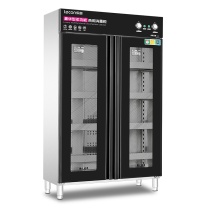 乐创 lecon 商用消毒柜 LC-J-XD1000B 双门 机械式 立式 (不锈钢色)