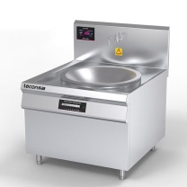 乐创 lecon 商用电炒灶 LC-J-DC70D 单灶 磁控式 8档 (不锈钢色)