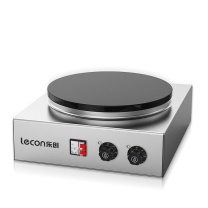 乐创 lecon 电饼档 YXD-45-BTTG 电脑式 立式 (不锈钢色)