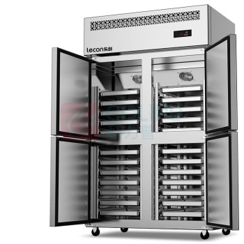 乐创 lecon 商用冰箱 LC-SMBG01 四门 800L (不锈钢色)