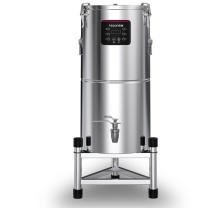 乐创 lecon 豆浆机 LC-J-DS60 按键式 不锈钢色 60L (不锈钢色)
