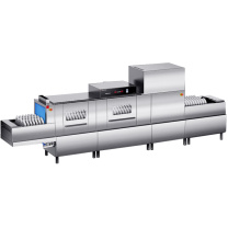 德玛仕 DEMASHI 商用洗碗机 DMS5500C-RX2Y1Z1 双缸单喷单烘5.5米 长龙式