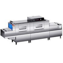 德玛仕 DEMASHI 商用洗碗机 DMS4000-LX2Y1 双缸单喷4米 长龙式 左进右出