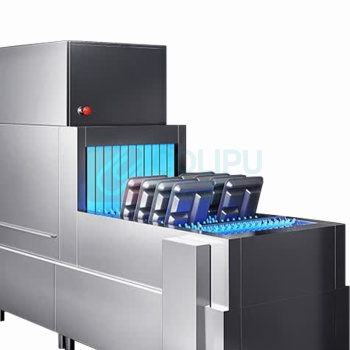 德玛仕 DEMASHI 商用洗碗机 FT-2BT2 三缸双喷 4.8米 长龙式