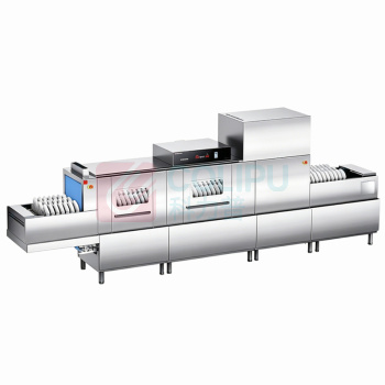 德玛仕 DEMASHI 商用洗碗机 DMS5500C-LX2Y1Z1 双缸单喷单烘5.5米 长龙式