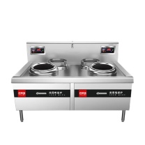 喜莱盛 商用电磁灶 XG-XCL15SS 15KW*2 双头双尾小炒炉