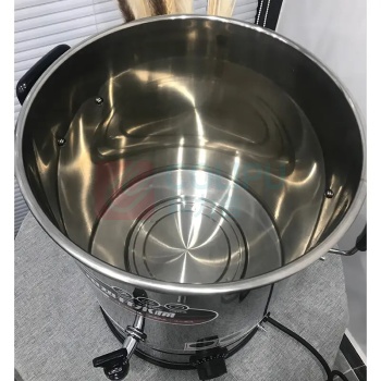 三鼎 电热开水桶开水器商用烧水桶奶茶店家用不锈钢 保温热水桶大容量蒸煮桶防干烧月子桶加厚 SD-D-20L 内胆容量40.8L