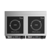 乐创 lecon 商用电磁炉 LC-Z-HT-35PP 3500W 双头平面款