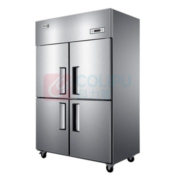 海尔 Haier 商用立式不锈钢四门双温冷柜 SL-1020C2D2 (银色) 【不含上楼无需安装】