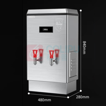 乐创 lecon 电热开水器 ZK-90F 48*28*84cm (银色) 90L发泡款