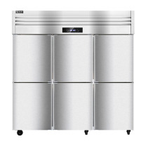 圣托 Shentop 不锈钢立式冷柜 STLN-GS36 六门冰柜双温商用