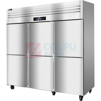 圣托 Shentop 不锈钢立式冷柜 STLN-GS36 六门冰柜双温商用