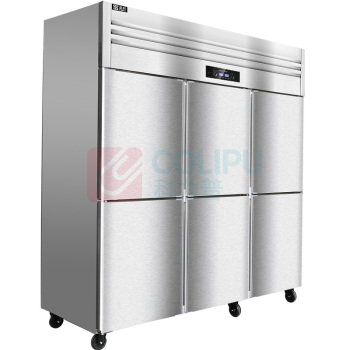 圣托 Shentop 不锈钢立式冷柜 STLN-GS36 六门冰柜双温商用