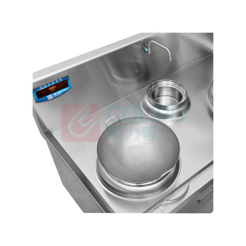 圣托 Shentop 商用电磁炉 STC-D1800C 15KW*2 大功率商用电磁炉凹面 饭店食堂电磁灶 双头单尾小炒炉
