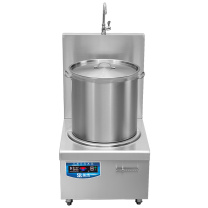 圣托 Shentop 商用电磁炉 STC-K650C 15KW 大功率商用电磁炉 酒店饭店矮汤炉 平面高汤炉 单头电磁煲汤炉