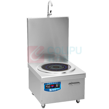 圣托 Shentop 商用电磁炉 STC-K650C 15KW 大功率商用电磁炉 酒店饭店矮汤炉 平面高汤炉 单头电磁煲汤炉
