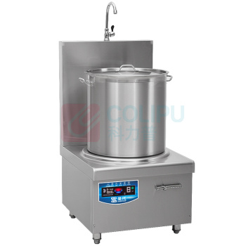 圣托 Shentop 商用电磁炉 STC-K650C 15KW 大功率商用电磁炉 酒店饭店矮汤炉 平面高汤炉 单头电磁煲汤炉