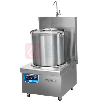 圣托 Shentop 商用电磁炉 STC-K650C 15KW 大功率商用电磁炉 酒店饭店矮汤炉 平面高汤炉 单头电磁煲汤炉