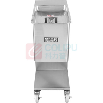 圣托 Shentop 多功能切肉机 STMS-Q130M 500kg/h 电动切片切丝切丁机 商用全自动切肉片机 饭堂厨房猪肉羊肉切肉机【不含上楼不含安装】