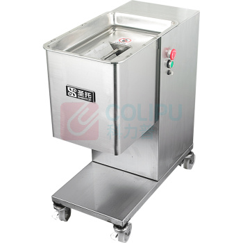 圣托 Shentop 多功能切肉机 STMS-Q130M 500kg/h 电动切片切丝切丁机 商用全自动切肉片机 饭堂厨房猪肉羊肉切肉机【不含上楼不含安装】