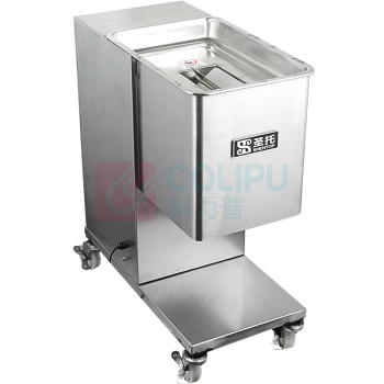圣托 Shentop 多功能切肉机 STMS-Q130M 500kg/h 电动切片切丝切丁机 商用全自动切肉片机 饭堂厨房猪肉羊肉切肉机【不含上楼不含安装】