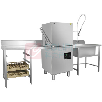 圣托 Shentop 商用洗碗机 STW-G7 大型开盖式清洗机商用 酒店饭店全自动刷碗机 学校食堂喷淋揭盖式洗碗机(单缸泵)(含安装,不含材料费)