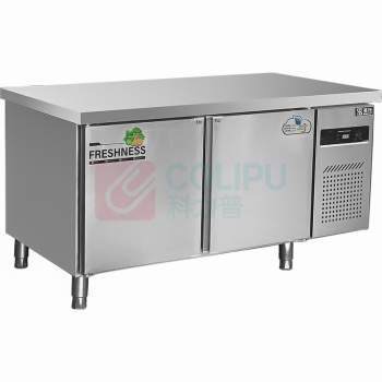 圣托 Shentop 冷冻工作台 STLN-TD15 商用冷冻操作台冰箱 奶茶店平冷操作水吧台 1.5米冷冻工作台冰柜(不含上楼)