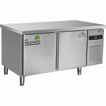 圣托 Shentop 冷冻工作台 STLN-TD15 商用冷冻操作台冰箱 奶茶店平冷操作水吧台 1.5米冷冻工作台冰柜(不含上楼)